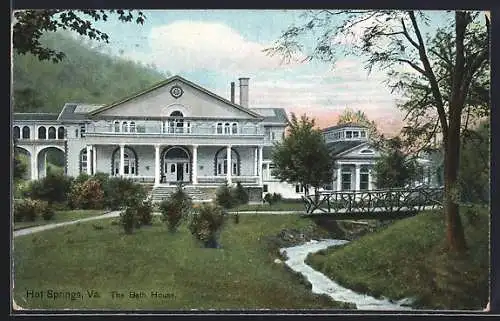 AK Hot Springs, VA, The Bath House