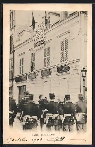 AK Paris, Belagerung Fort Chabrol, Antisemit Jules Guerin