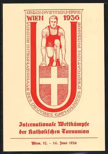 AK Wien, Internationale Wettkämpfe der katholischen Turnunion 1936