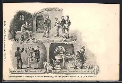 AK Dreyfus-Affäre, Französisches Gaukelspiel oder die Gerechtigkeit der grande Nation im 19. Jahrhundert