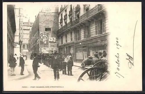 AK Paris, Fort Chabrol Cite d`Hauteville, Jules Guerin