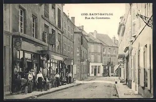 AK Saint-Saulge, Rue du Commerce