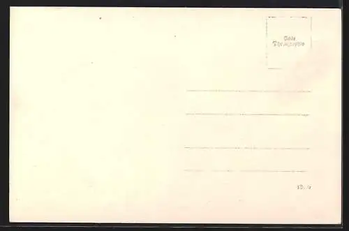 AK Trautmannsdorf a. d. L., Strassenpartie im Ortskern mit Geschäften