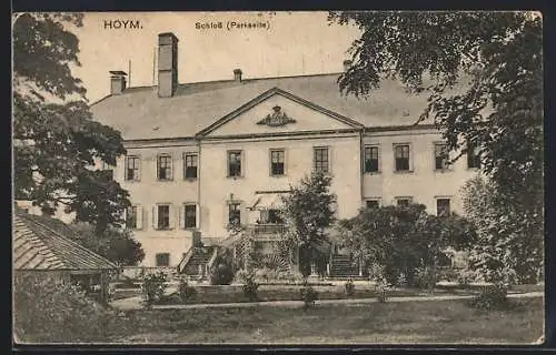AK Hoym, Schloss (Parkseite)