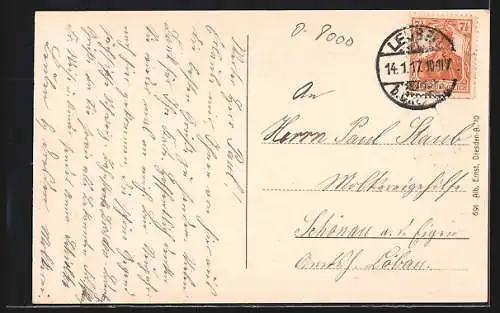 AK Dresden-Leuben, Kirche und Rathaus