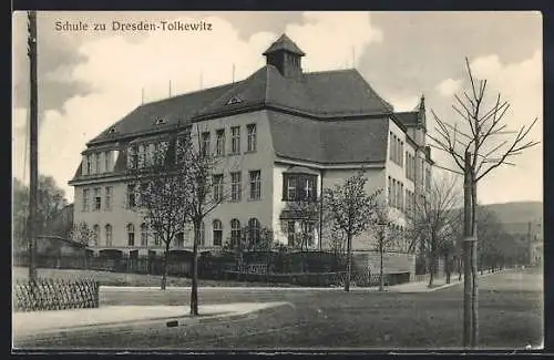 AK Dresden-Tolkewitz, Motiv der Schule