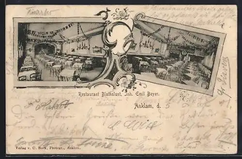AK Anklam, Restaurant Bluthslust, Inh. Emil Beyer