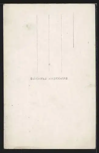 AK Fahrrad mit Knabe und Blumen