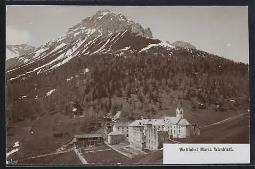 Foto-AK Fritz Gratl: Maria Waldrast, Wallfahrtskirche