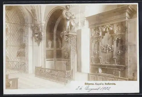 Foto-AK Fritz Gratl: Innsbruck, Hofkirche, Silberne-Kapelle
