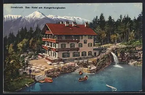 AK Innsbruck, See-Hotel am Hungerburgboden