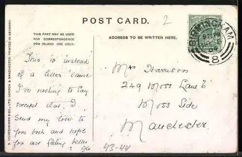 Künstler-AK London, Types we see in London, The flower girl