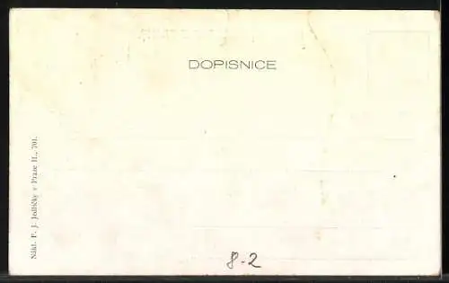 AK Praha, Bespannte Feuerwehr rückt zu einem Einsatz aus