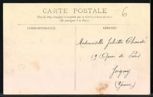 AK Nice, le Boulevard de Cimiez, Strassenbahn