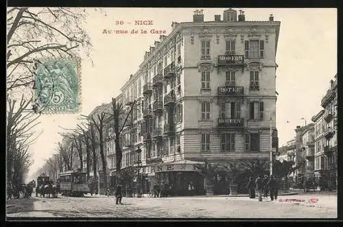 AK Nice, Avenue de la Gare
