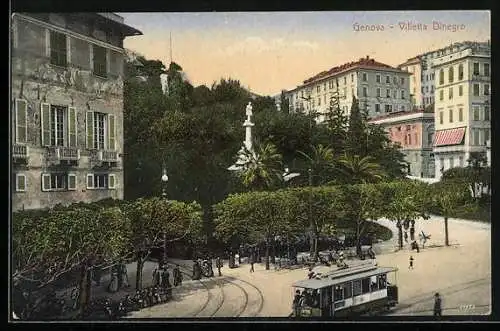 AK Genova, Villetta Dinegro, Strassenbahn