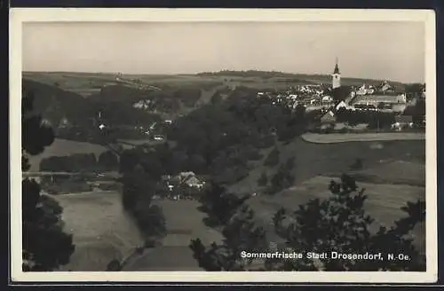 AK Stadt Drosendorf, Gesamtansicht