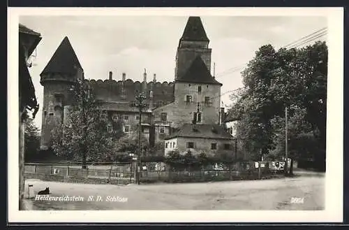 AK Heidenreichstein, Blick auf das Schloss