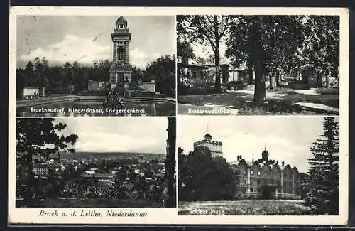 AK Bruck a. d. Leitha, Ortsansichten