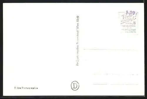 AK Waidhofen a. d. Ybbs, Flusspartie mit Brücke