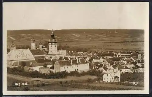 AK Retz /N. Ö., Blick auf den Ort