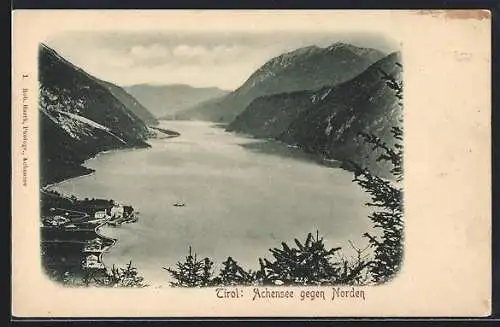 AK Achensee /Tirol, Blick auf den See gegen Norden