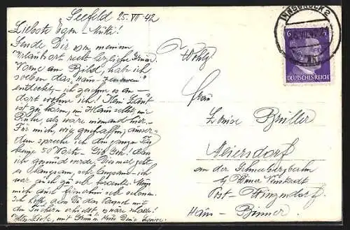 AK Seefeld i. Tirol, Ortsansicht mit Bergpanorama