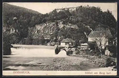 AK Innsbruck, Sillfall am Berg Isel