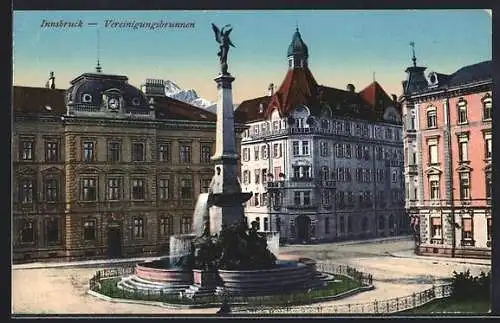 AK Innsbruck, Vereinigungsbrunnen