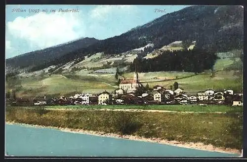 AK Sillian, Blick auf den Ort im Pustertal