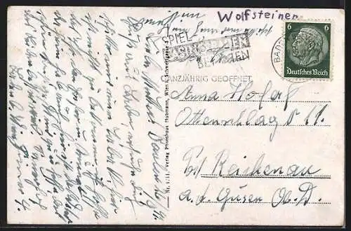 AK Baden, Badegäste vergnügen sich im Strandbad