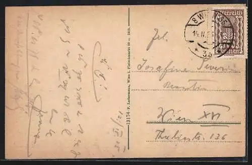 AK Gutenstein /N.-Oe., Mariahilferberg, Blick zur Wallfahrtskirche