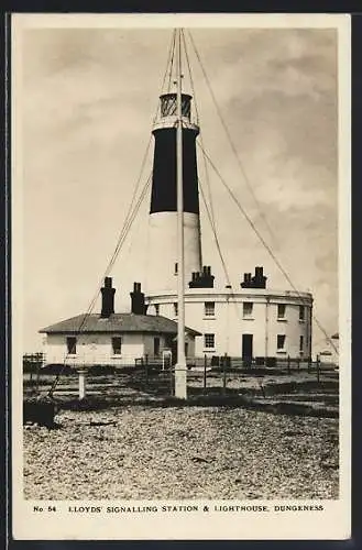 AK Dungeness, LLoyds` Signalling Station & Lighthouse