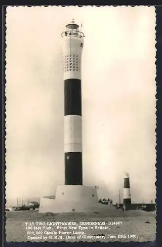 AK Dungeness, The Two Lighthouses