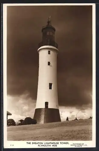 AK Plymouth Hoe, The Smeaton Lighthouse Tower