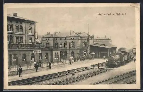AK Herbesthal, Bahnhof