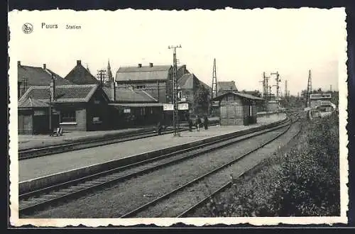 AK Puurs, Station, Bahnhof