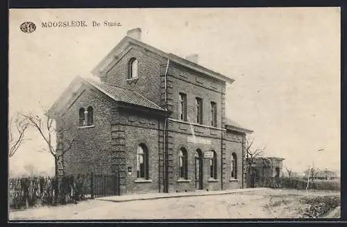 AK Moorslede, De Statie, Bahnhof