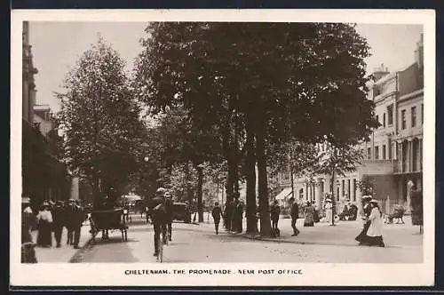 AK Cheltenham, The Promenade near post office