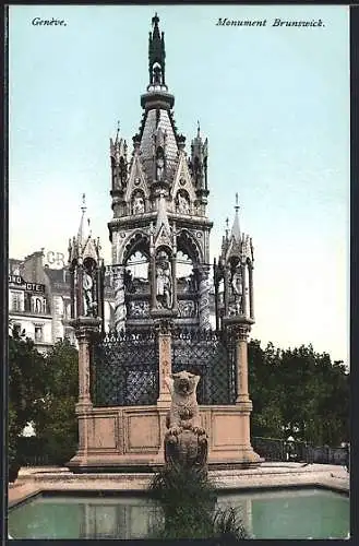 AK Genève, Monument Brunswick