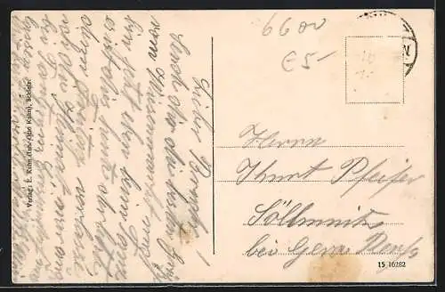 AK Schleiz, Inneres der Bergkirche