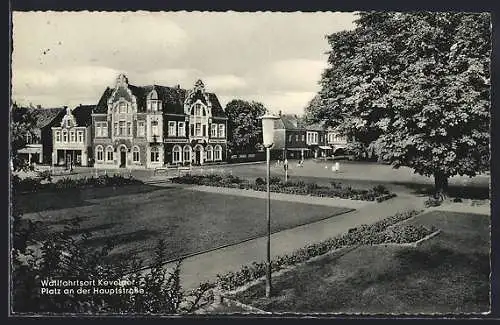AK Kevelaer, Platz an der Hauptstrasse
