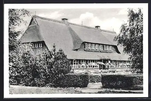 AK Barmstedt i. Holst., Rantzauer See-Gaststätte, Bes. Willy Möller