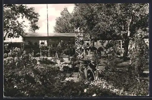 AK Altenteil a. Fehmarn, Café Rosengarten, Bes. J. Rickert