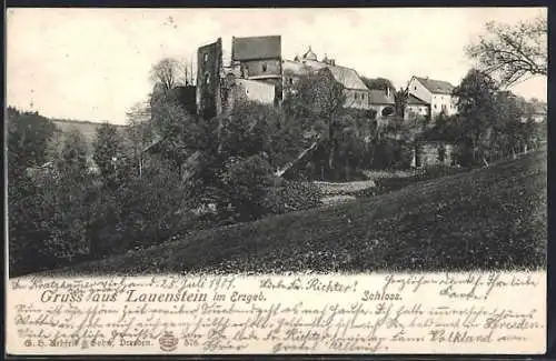 AK Lauenstein im Erzgeb., Schloss