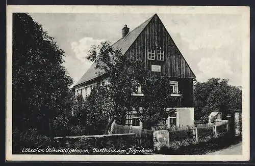 AK Löbsal am Golkwald, Gasthaus zum Jägerheim