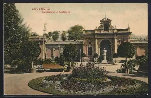 AK Augsburg, Kunsthistorische Ausstellung
