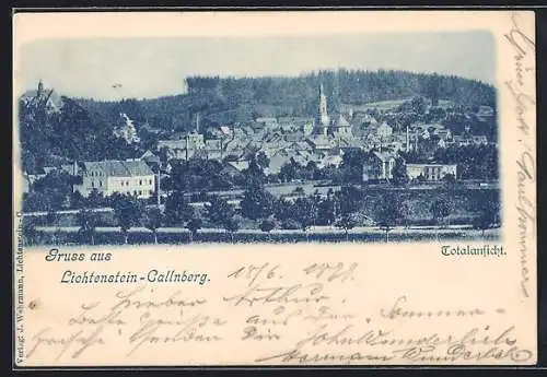 AK Lichtenstein-Callnberg, Totalansicht