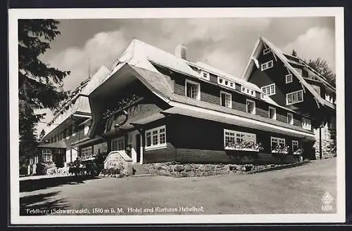 AK Feldberg /Schwarzwald, Hotel und Kurhaus Hebelhof