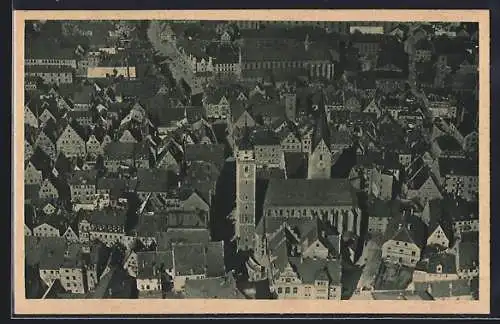 AK Ingolstadt, Flugzeugaufnahme der Altstadt